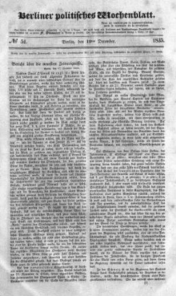 No 51, 19. Dezember 1835