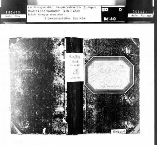 Kriegsstammrolle der Unteroffiziere und Mannschaften