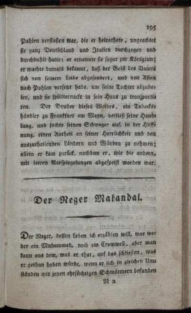 Der Neger Makandal