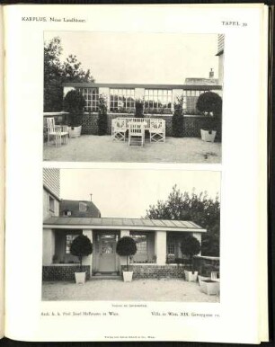 Villa in Wien, XIX. Geweygasse 11