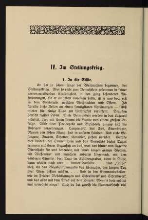 94-124, IV. Im Stellungskrieg