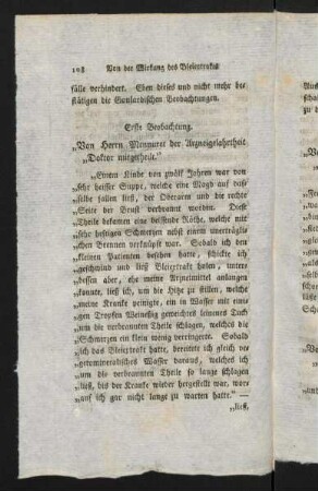 108-118, Erste - Erste Beobachtung