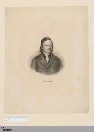[Bildnis Christian Gottlob Barth]