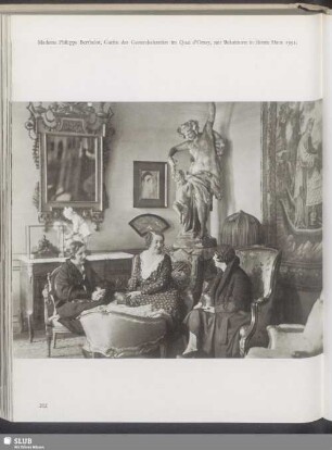 Madame Philippe Berthelot, Gattin des Generalsekretärs