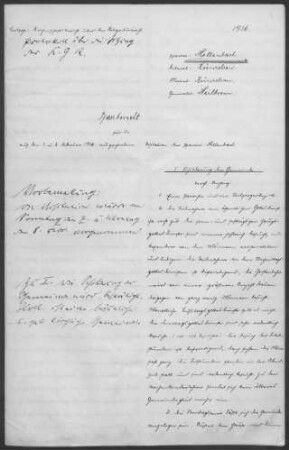 Hollenbach: Pfarrbericht 1926