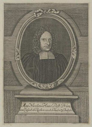 Bildnis des Nicolaus Haas