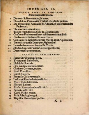 Hieronymi Cardani ... Libelli Dvo. Vnvs, de Supplemento Almanach. Alter, de Restitutione temporum