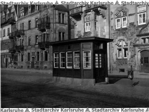 Beichel, Friedrich. Straßenbahn-Wartehalle beim Schlachthof