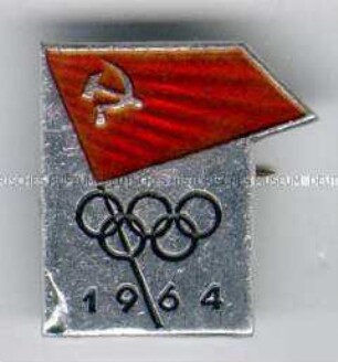 Olympische Sommerspiele, XVIII., 1964 in Tokio, Abzeichen für Sportler oder Betreuer oder Gäste