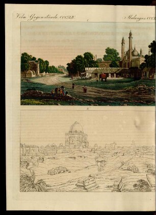 Das neue und das alte Delhi.