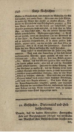 Beweis, daß die beyden Rittergüter Herrngosserstedt und Burgholtzhausen, jederzeit von verschiedenen Marschallschen Geschlechtslinien besessen worden.