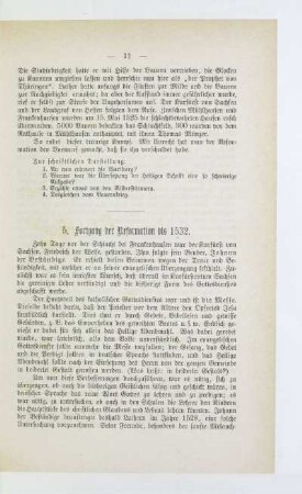 5. Fortgang der Reformation bis 1532