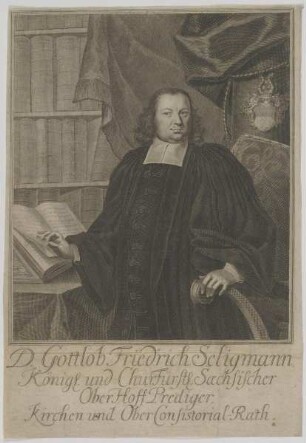 Bildnis des Gottlob Friedrich Seligmann