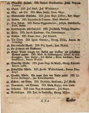 Kaltes Souppe und Ball auf Schlitten : von den Herren Studenten des Churfürstl. Schulhauses in München zur Faschings-Zeit aufgeführt. 1774