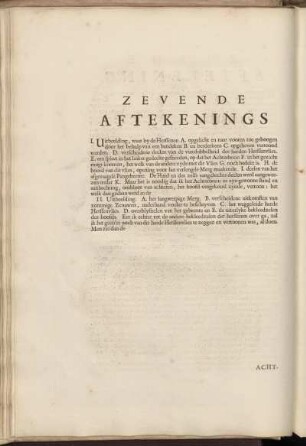 Zevende Aftekenings