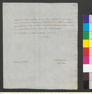 Brief von Abeken, Bernhard Rudolf an Goethe, Johann Wolfgang von
