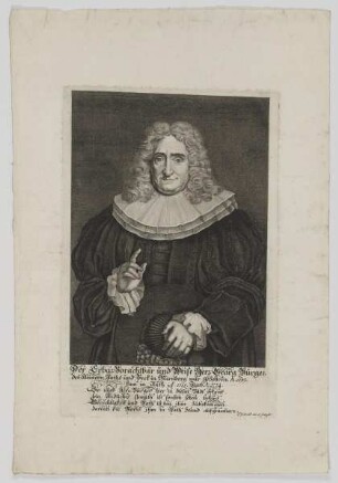 Bildnis des Georg Burger