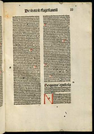 272r-273r, Sequitur epistola missa magistro Vincentio...