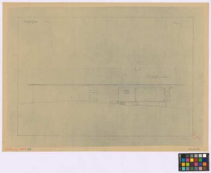 Icking (Landkreis Wolfratshausen): Bauernhaus, [Altes Haus Klostermayer]. Haupthaus (West-Seiten-Ansicht)