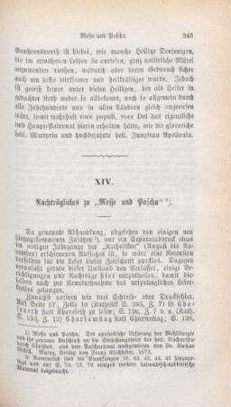 245-250 Nachträgliches zu "Messe und Pascha"