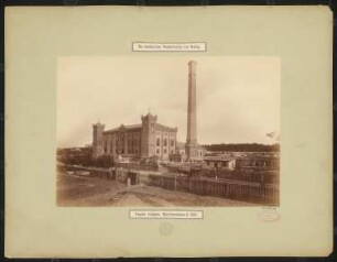 Die Städtischen Wasserwerke von Berlin: Tegeler Anlagen, Maschinenhaus B. 1885