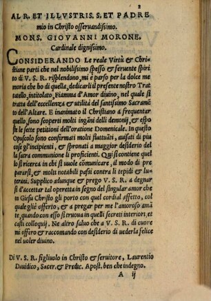 Tratatto della communione