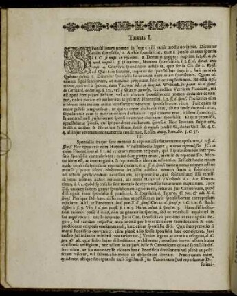 Thesis I. - XXXIII.