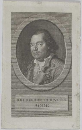 Bildnis des Ioh. Ioachim Christoph Bode