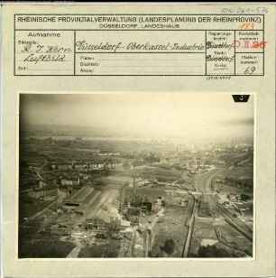 Düsseldorf-Oberkassel, Industrieanlage