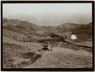 Tal südl. v. w. ennar [wadi en-nar] mit Cisterne