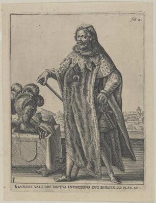 Bildnis des Ioannes Valesivs, Dux Bvrgvn