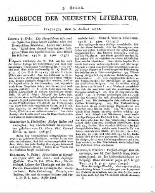 Helmstädt b. Fleckeisen: Einige Reden und Predigten, bey verschiedenen Gelegenheiten gehalten von D. Heinr. Phil. Conrad Henke. 8. 1801.