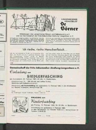 Ich rieche, rieche Menschenfleisch...