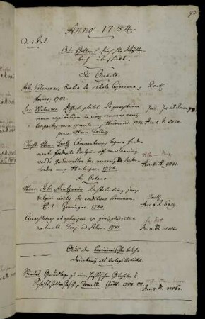 Aus Holland durch Hhn Wyttenbach überschickt. - Aus der Barmeierischen Buch-Druckerey als Verlags Artickel.