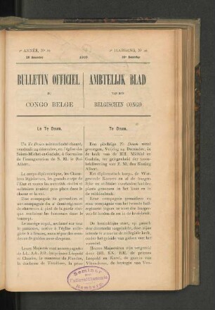 2e Année, No 20, 28 Décembre 1909