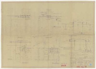 Einbau der 3 000 A Ölschalter im Raum 26 (2.Ausbau)