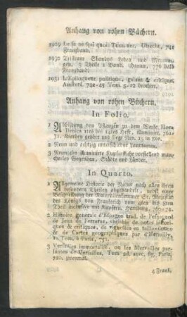 Anhang von rohen Büchern
