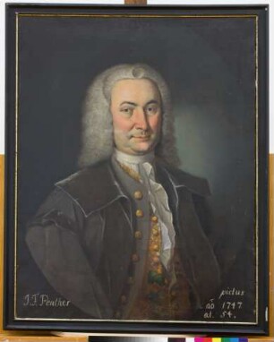 Bildnis des Prof. Johann Friedrich Penther