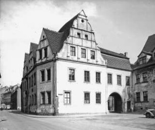 Halle (Saale), Große Märker Str. 10, Christian-Wolff-Haus; Nickel Hoffmann (Umkreis)