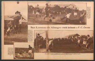 San Lorenzo de Almagro venció facilmente a F. C. Oeste [Fotografías]