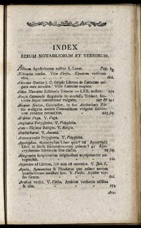 Index Rerum Notabiliorum Et Verborum.