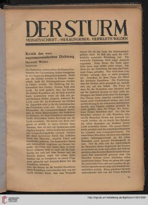 Kritik der vorexpressionistischen Dichtung, [5]