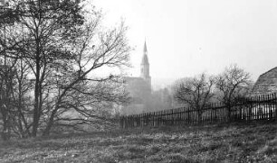 Oderwitz-Oberoderwitz. Blick von der Berndtmühle auf den Ort