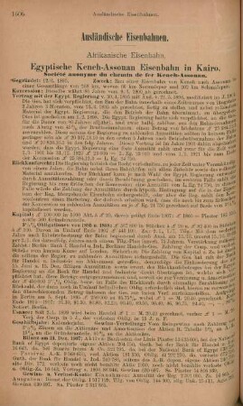 Ausländische Eisenbahnen