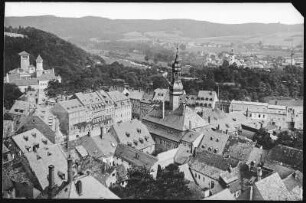 Waldenburg. Blick auf Waldenburg