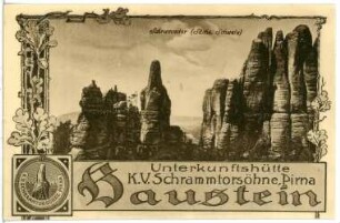 Sächsische Schweiz. Schrammtor, K.V. Schrammtorsöhne