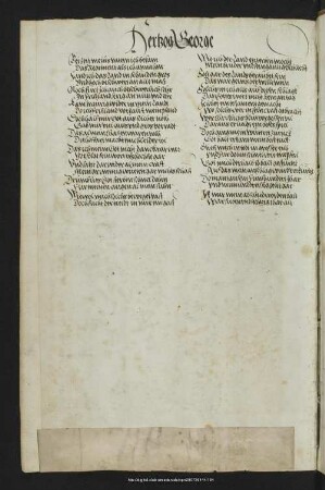 Bl. 90v: Hertzog George [Text] : Hzg. Georg der Bärtige v. Sachsen 1471- 1539 (S. d. Albrecht des Beherzten)