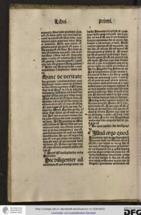 Nunc de veritate sive proprietate et incommutabilitate atque simplicitate divine nature vel substantie sive essentie agendum est.