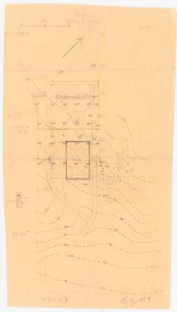 Haus Jansen, Berlin-Grunewald: Lageplan 1:250