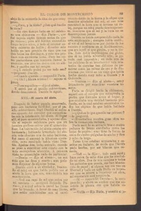 XVII.- El cuarto del abate.